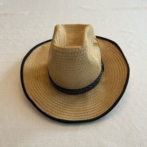 NWOT Vintage Lariat Straw Cowboy Hat